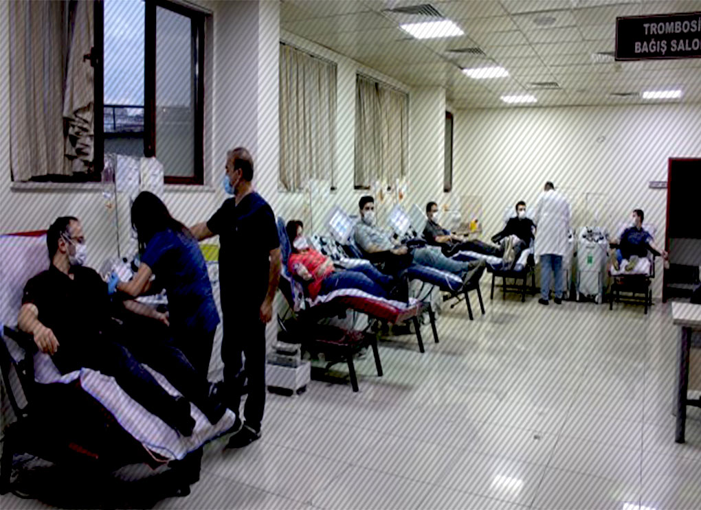 Gaziantep Üniversitesi Doktorları İmmün Plazma Bağısında Bulundu