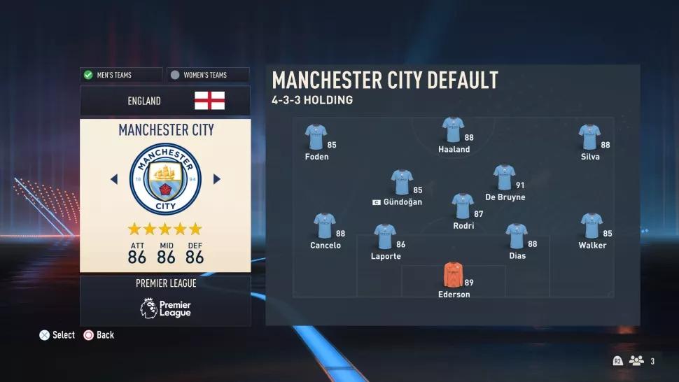 FIFA 23 hangi takımı almalıyım İşte FIFA 23 en iyi 10 takımı - Manchester City