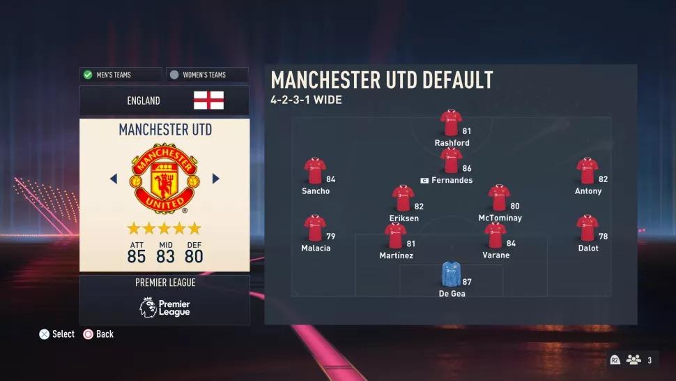 FIFA 23 hangi takımı almalıyım? İşte FIFA 23 en iyi 10 takımı  - Manchester United