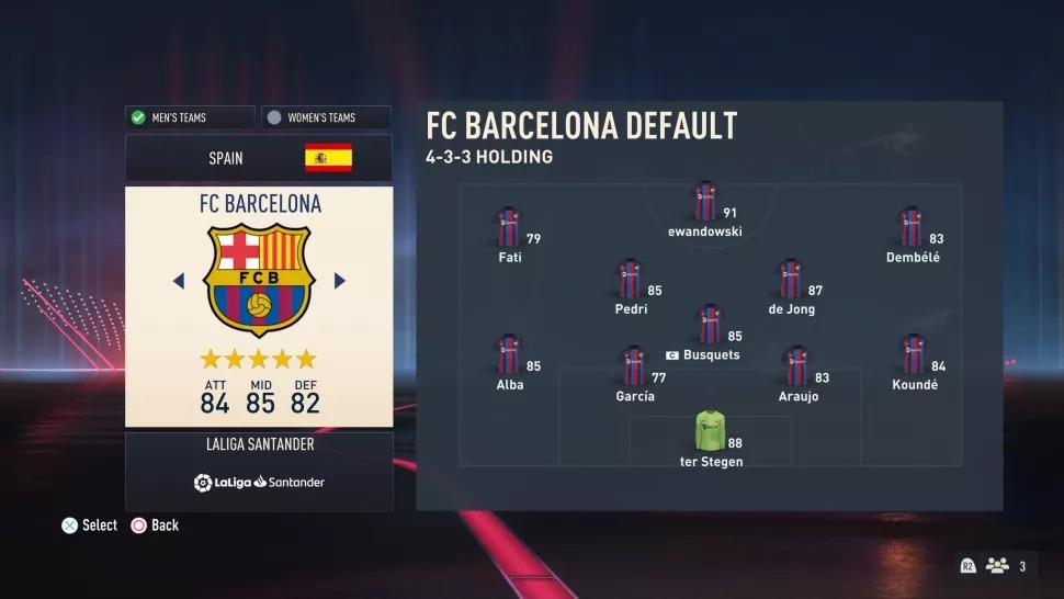 FIFA 23 hangi takımı almalıyım? İşte FIFA 23 en iyi 10 takımı - Barcelona